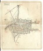 1906 - Leiden stadsplan, Antiek en Kunst, Kunst | Etsen en Gravures, Ophalen of Verzenden