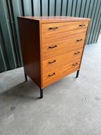 Vintage Ladekast Simplalux 1970S - Deens Design, Zo goed als nieuw, 3 of 4 laden, Minder dan 100 cm, 25 tot 50 cm