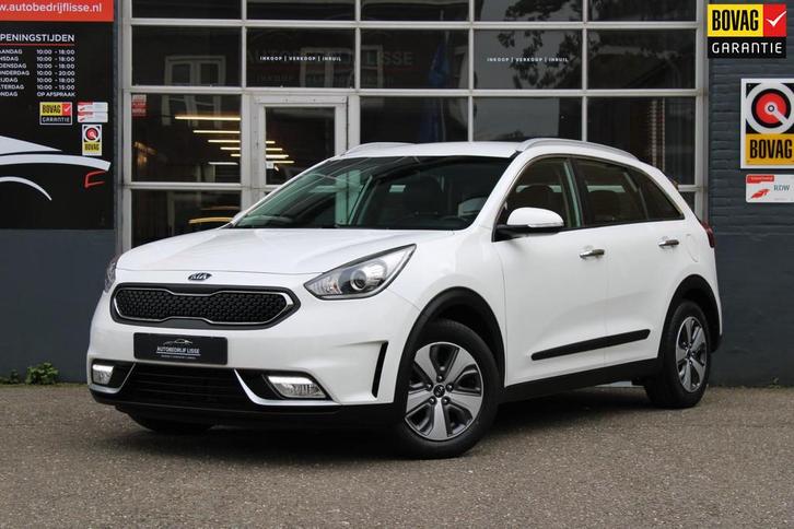 Kia Niro 1.6 GDi Hybrid DynamicLine Automaat Navi Camera Nap, Auto's, Kia, Bedrijf, Te koop, Niro, ABS, Achteruitrijcamera, Adaptive Cruise Control