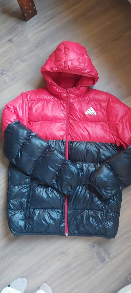 Adidas Winterjas, Kleding | Heren, Jassen | Winter, Zo goed als nieuw, Maat 46 (S) of kleiner, Blauw, Ophalen of Verzenden