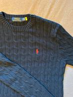 Ralph Lauren cable knit sweater (navy blue), Ophalen of Verzenden
