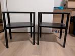 Twee IKEA Knarrevik nachtkastjes, Ophalen, Gebruikt, Minder dan 45 cm, Metaal of Aluminium
