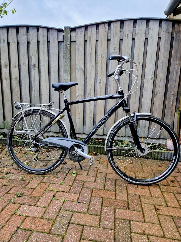 Trek Navigator herenfiets, Fietsen en Brommers, Fietsen | Heren | Herenfietsen, Zo goed als nieuw, Gazelle, 53 tot 57 cm, Versnellingen