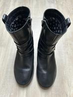 Zwarte leren laarzen. Nieuwstaat. Mt.36, Meisje, Ophalen of Verzenden, Laarzen, Zo goed als nieuw