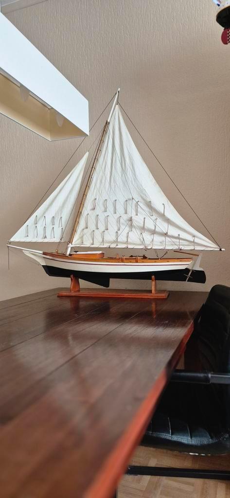 Houten Zeilboot Modelbouw., Hobby en Vrije tijd, Modelbouw | Boten en Schepen, Ophalen