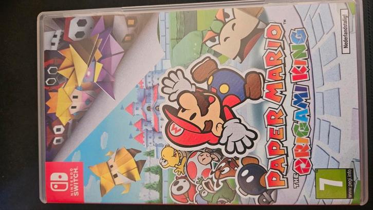 Paper Mario: The Origami King, Spelcomputers en Games, Games | Nintendo Switch, Zo goed als nieuw, Overige genres, 1 speler, Vanaf 3 jaar