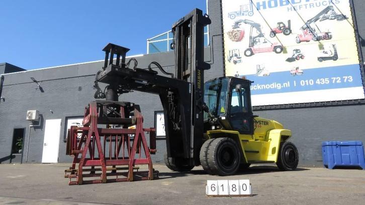 Hyster H10.00XM-6 heftruck met stenenklem (bj 2006), Zakelijke goederen, Machines en Bouw | Kranen en Graafmachines, Graafmachine