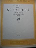 Schubert Sonate G-dur Opus 78, Muziek en Instrumenten, Bladmuziek, Piano, Gebruikt, Ophalen of Verzenden, Klassiek