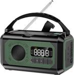 Noodradio - SOS Noodradio - Zonnepaneel, Audio, Tv en Foto, Radio's, -, Verzenden, -, Nieuw