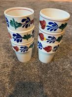 Kleine Melkbekers - Boerenbont, Ophalen, Gebruikt, Overige typen, Aardewerk