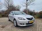 No Problemo Mazda 3 1.6 Hatchback 2003 Grijs, Auto's, Voorwielaandrijving, 1160 kg, Stof, Zwart