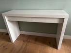 Make up tafel/bureau ikea MALM wit, Huis en Inrichting, Tafels | Kaptafels, Ophalen, Minder dan 50 cm, 100 tot 150 cm, Zo goed als nieuw