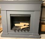 Schouw kunst op ware grootte antraciet ter decoratie, Ophalen, Zo goed als nieuw, Vrijstaande haard, Elektrische haard