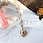 Vintage chanel ketting, Ophalen, Zo goed als nieuw, Goud, Overige materialen
