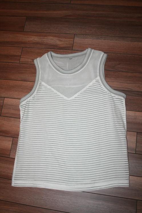 Eksept top (L), Kleding | Dames, Tops, Zo goed als nieuw, Maat 42/44 (L), Wit, Zonder mouw, Ophalen of Verzenden