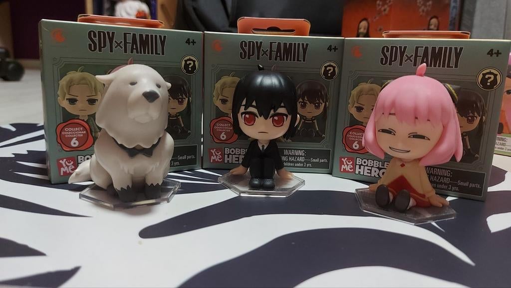 Spy Family Beeldjes met originele doos!, Ophalen of Verzenden, Zo goed als nieuw