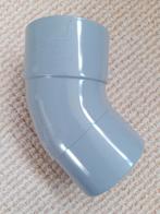 Wavin 80-45° bocht - PVC, Doe-het-zelf en Verbouw, Buizen en Afvoer, Bochten, Pvc, Nieuw, Ophalen of Verzenden