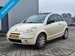 Citroen C3 Pluriel €3945,-Cabrio Automaat Vol opties Nap p, Auto's, Automaat, Gebruikt, Zwart, Cabriolet