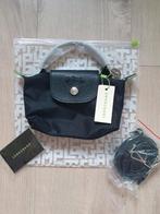 MINI LONGCHAMP LE PLIAGE ZWART, Ophalen of Verzenden, Nieuw, Zwart, Handtas