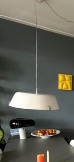 Witte Hanglamp, 60 cm, Huis en Inrichting, Lampen | Hanglampen, Ophalen, Zo goed als nieuw, Kunststof, 75 cm of meer