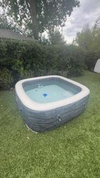 Intex PureSpa Greystone Deluxe Bubble Therapy 6 personen, Ophalen of Verzenden, Zo goed als nieuw
