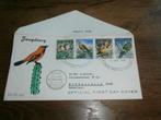 fdc nederlandse antillen e  E6_2M – 15 april 1958, Postzegels en Munten, Verzenden, Gestempeld