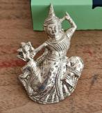 Zilver broche, vintage/ antiek 
Krishna? Redha?, Sieraden, Tassen en Uiterlijk, Broches, Ophalen of Verzenden, Zo goed als nieuw