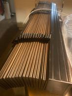 Stijlvolle jaloezieën - 98 breed 157 hoog hout, Huis en Inrichting, Stoffering | Gordijnen en Lamellen, Bruin, 100 tot 150 cm