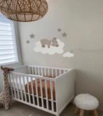 Behang muursticker teddybeer op wolk babykamer, Ophalen of Verzenden, Nieuw, Jongetje of Meisje