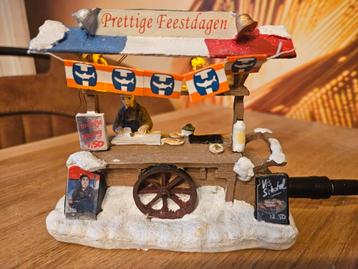 Typisch Hollands Kerstdorp haringkar vis kar haring  beschikbaar voor biedingen