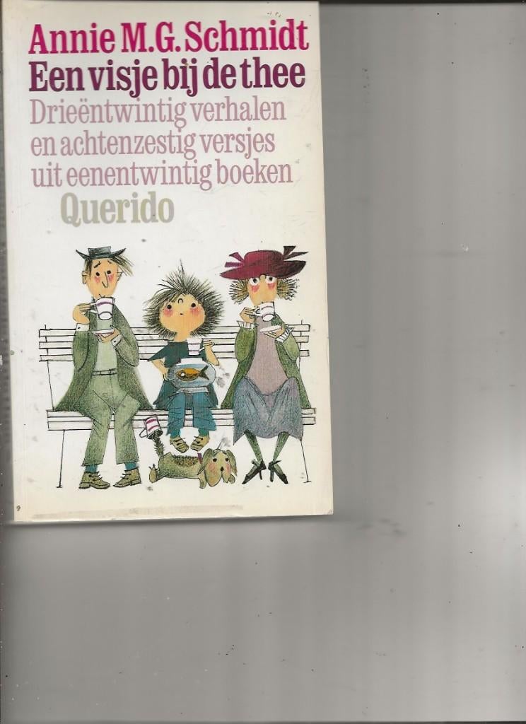 annie mg schmidt   Een vvisje bij de thee, Verzenden, Zo goed als nieuw, Fictie algemeen