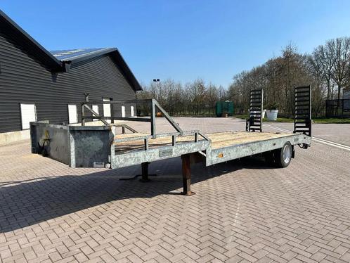 VELDHUIZEN Be oplegger 6 ton semi dieplader (bj 1999), Auto's, Vrachtwagens, Bedrijf, Te koop, Aanhangers en Opleggers, Overige brandstoffen