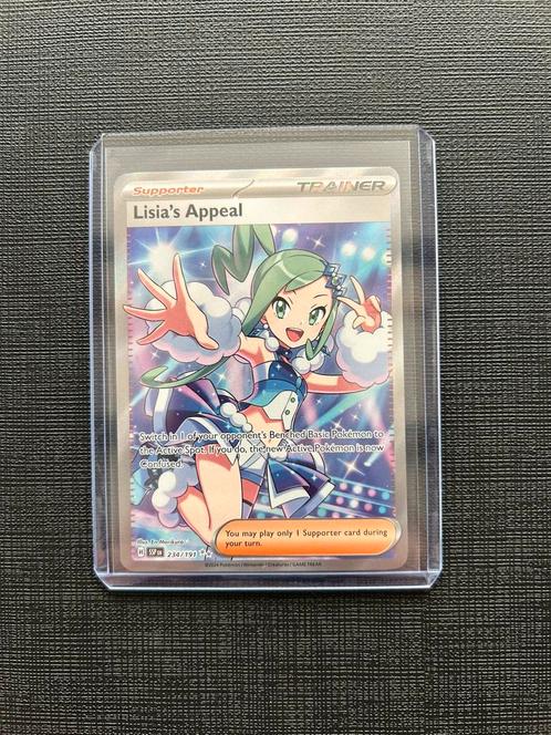 Lisia's Appeal 243/191 Pokémon Kaart, Hobby en Vrije tijd, Verzamelkaartspellen | Pokémon, Zo goed als nieuw, Losse kaart, Foil