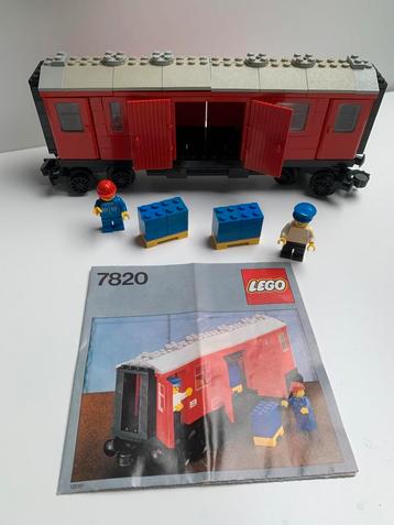 Vintage Lego 7820 - Trein - Mail Van (1980) - 4.5V beschikbaar voor biedingen