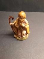 Kerststal beeldje herder italy 1974, Gebruikt, N.v.t., N.v.t., Ophalen of Verzenden