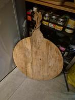 Stevige houten borrelplank HK Living. Model 57 cm + handvat., Ophalen, Gebruikt