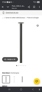 4 IKEA Uittrekbare Tafelpoten - Nieuwstaat, Huis en Inrichting, Tafelpoot, 50 tot 100 cm, Ophalen of Verzenden, Zo goed als nieuw