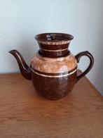 Oude koffie/ theepot met filter in goede staat, Antiek en Kunst, Ophalen of Verzenden