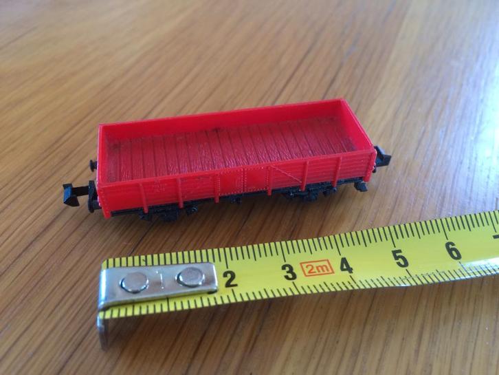 RUILEN: klassieke TRIX N wagon / bakwagen MINITRIX, Hobby en Vrije tijd, Modeltreinen | N-Spoor, Nieuw, Wagon, Gelijkstroom, Trix