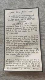 Maria E. Kuipers 1875 Bingelrade,1962 Schinveld x J. Geraets, Verzamelen, Verzenden