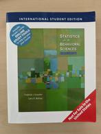 Statistics for the Behavioral Sciences, Boeken, Gelezen, Ophalen of Verzenden, Frederick J Gravetter, Overige onderwerpen