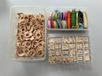 houten letterkralen en bijtfiguren, Hobby en Vrije tijd, Kralen en Sieraden maken, Ophalen of Verzenden, Nieuw, Overige typen