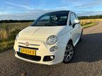 Fiat 500 Twinair Turbo 80pk 2015 Wit, Auto's, Wit, Origineel Nederlands, Handgeschakeld, 26 km/l