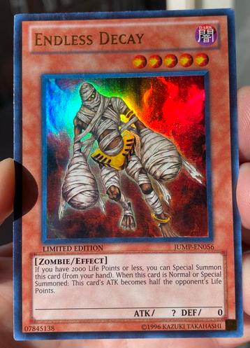 Yu-Gi-Oh! Endless Decay JUMP Promo ! beschikbaar voor biedingen