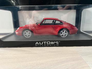 Porsche 993 Carrera 1995 #78132 Autoart 1:18 beschikbaar voor biedingen