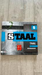 Bronnenboek Staal taal groep 5 in mooie staat, Ophalen of Verzenden, Zo goed als nieuw, Overige niveaus, Nederlands