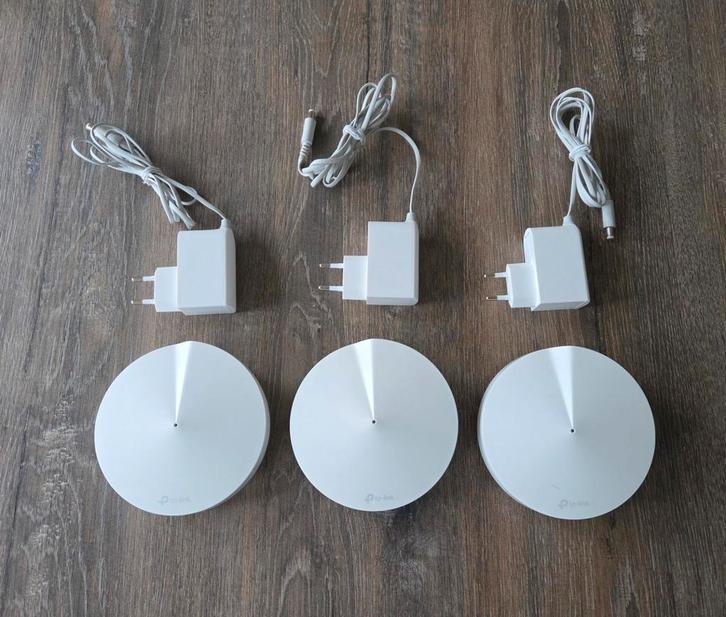 TP-Link Deco M5 (AC1300) – set van 3 (Mesh WiFi), Computers en Software, WiFi-versterkers, Zo goed als nieuw, Ophalen of Verzenden