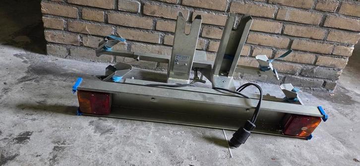 Fietsendrager voor trekhaak - Gebruikt, Auto diversen, Fietsendragers, Gebruikt, Trekhaakdrager, 2 fietsen, Elektrische fiets