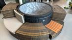 NetSpa Ice 5 KW met meubel surround jacuzzi en ijsbad in één, Tuin en Terras, Bubbelbaden en Hottubs, Ophalen, Nieuw, Inbouw, Vast