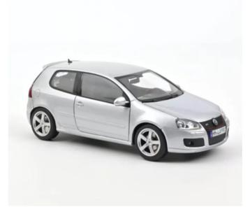 VW Golf GTI Pirelli 2007 ZILVER SCHAAL 1/18 NOREV ref 188425 beschikbaar voor biedingen